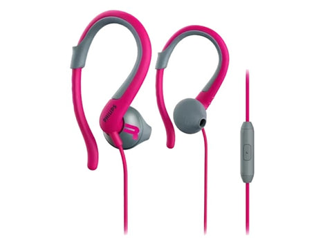 AUDIFONOS PASTILLA PHILIPS SHQ1250T/PK ROSADO