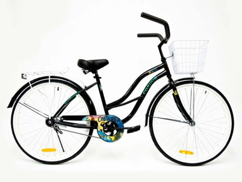 BICICLETA CONDOR #26 PLAYERA FEM.NEGRO/VERDE
