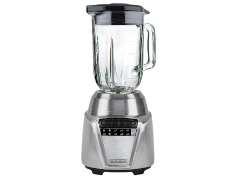 LICUADORA BLACK+DECKER BL0876-2SDLA PULSO VIDRIO 700W ACERO INOX