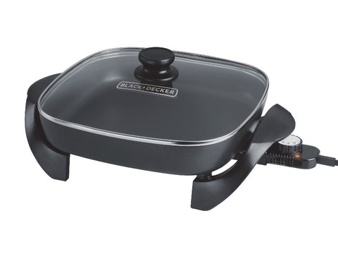 SARTEN ELECTRICO BLACK & DECKER SK1212B 12"X12"
