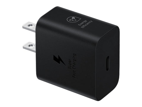 ADAPTADOR SAMSUNG EP-T2510 25W BLACK TYPE-C DUAL SIN CABLE