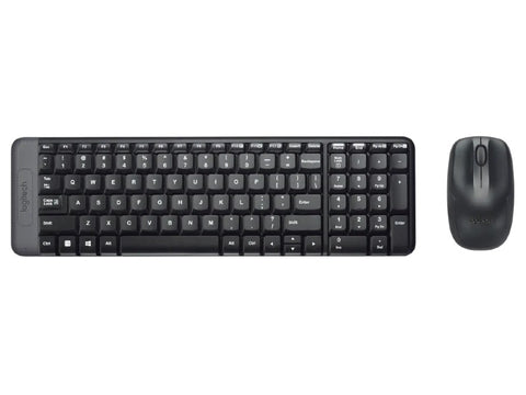 TECLADO Y MOUSE LOGITECH MK220 MEMBRANA INALAMBRICA