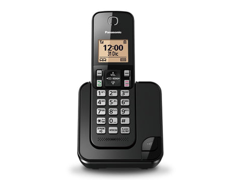 TELEFONO INALAMBRICO PANASONIC KX-TGC350LAB ID NEGRO