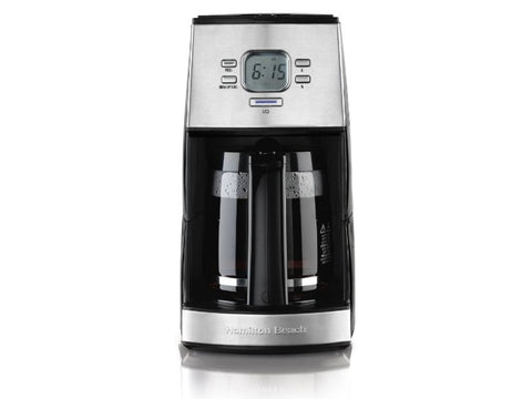 COFFEEMAKER PROGRAMABLE HAMILTON BEACH 43254R 12TZ ACERO