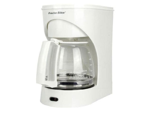 COFFEE MAKER PROCTOR 12TZ BLANCO SIN/FILTRO