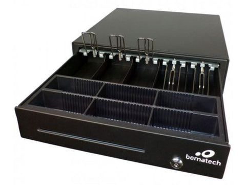 BEMATECH CASH DRAWER W/MICRO SWITCH BLACK