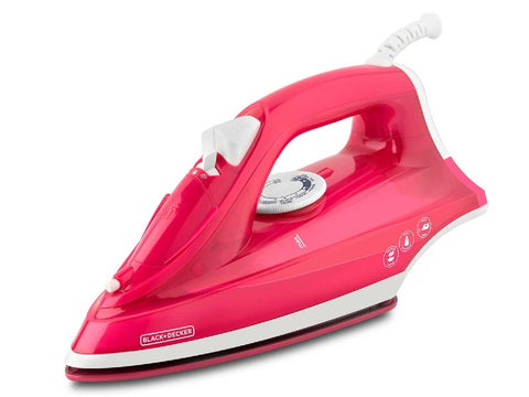 PLANCHA ROPA VAPOR BLACK & DECKER IRBD302 ROJA
