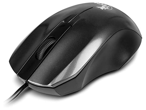 MOUSE XTECH XTM-185 OPTICO USB 3 BOTONES ERGONOMIC