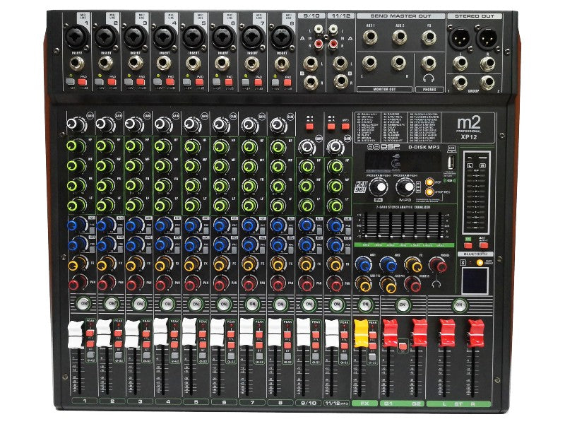 PASSIVE MIXER 12 CHANNELS GREY XP-12