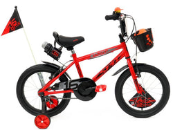 BICICLETA 12 BMX WHIP HOMBRE ROJO/NEGRO