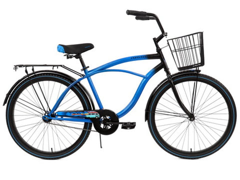 BICICLETA 26 BANANA SP HOMBRE MAUI AZUL/NEGRO ALUMINIO