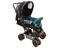 COCHE MANGO REVERSIBLE BEBESITOS HOC-429 CELESTE