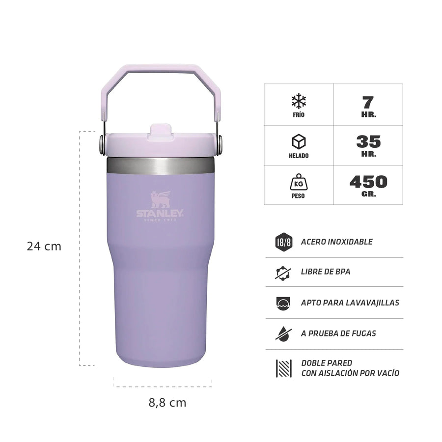 STANLEY ICEFLOW TUMBLER 20 OZ (592 ml) LAVENDER