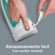PLANCHA VAPOR HAMILTON BEACH 14212F CABLE RETRACTIL