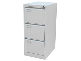 3-DRAWER TELESCOPIC RAIL LEGAL FILE CABINET