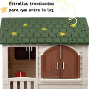 CASITA PRINSEL PS4065 PLAY HOUSE 2EN1 GRILL