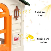 CASITA PRINSEL PS4065 PLAY HOUSE 2EN1 GRILL