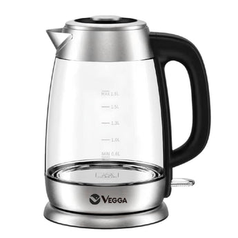 HERVIDOR AGUA VEGGA HE-18V 1.8L VIDRIO