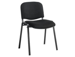 SILLA VISITA KORA S/BRAZO NEGRA