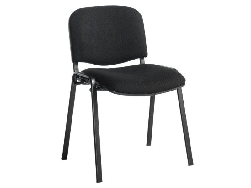 KORA VISITOR CHAIR W/O ARM BLACK