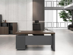 ESCRITORIO LINEA ELITE 1600 COLOR TABACO