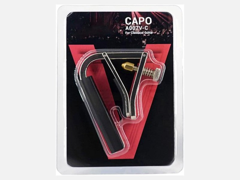 ALICE A007V-C BLACK GUITAR CAPO