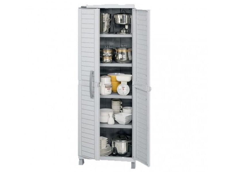 LARGE CLASSIC GREY RIMAX PANTRY CABINET
