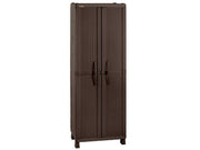RIMAX Rattan Wenge Large Pantry-Style Cabinet