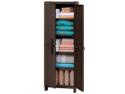 RIMAX Rattan Wenge Large Pantry-Style Cabinet