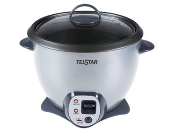 TELSTAR TAR018420NR RICE COOKER 10 CUPS SILVER