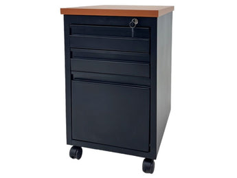ARTURITO 3 DRAWERS BLACK TAIKE OM-9063