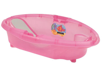 BAÑERA PRINSEL PS7297 ATLANTIS ROSA TRASLUCIDO GLITER
