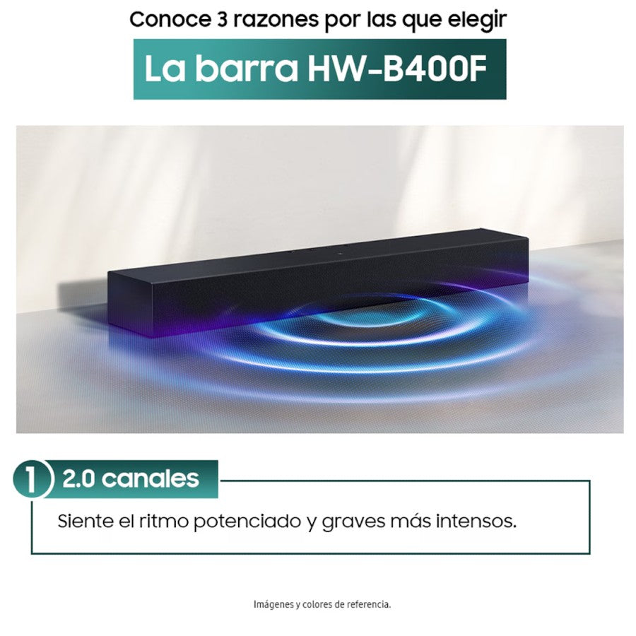 BARRA SONIDO SAMSUNG HW-8400F 2.0 CH WOOFER BLACK