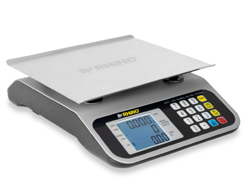 RHINO BAR-7 WEIGHT-PRICE SCALE 30KG/2G