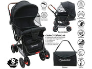 STROLLER P/BABY BEBESITOS BOSTON3 BLACK