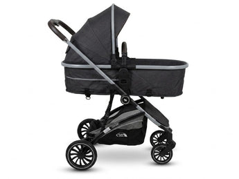 COCHE BABY BASICS CROSS NEGRO/GRIS 0 A 18KG