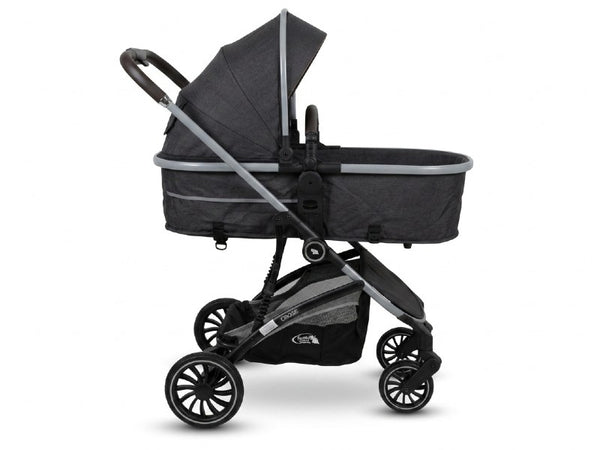 COCHE BABY BASICS CROSS NEGRO/GRIS 0 A 18KG