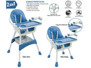 HIGH CHAIR FOR BABIES BEBESITOS TFC32 LIGHT BLUE
