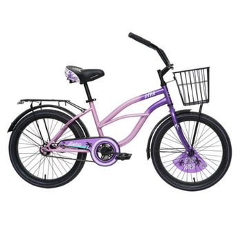 BICICLETA 20 BANANA SP DIVA MUJER MORADO/MORA PASTEL