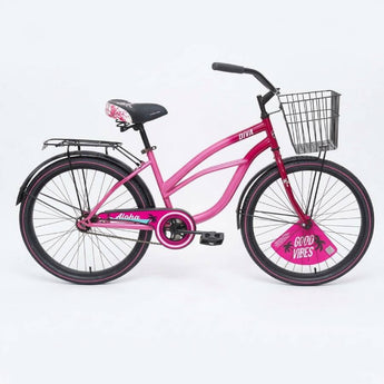 BICICLETA 24 BANANA SP DIVA MUJER FUCSIA/ROSADO