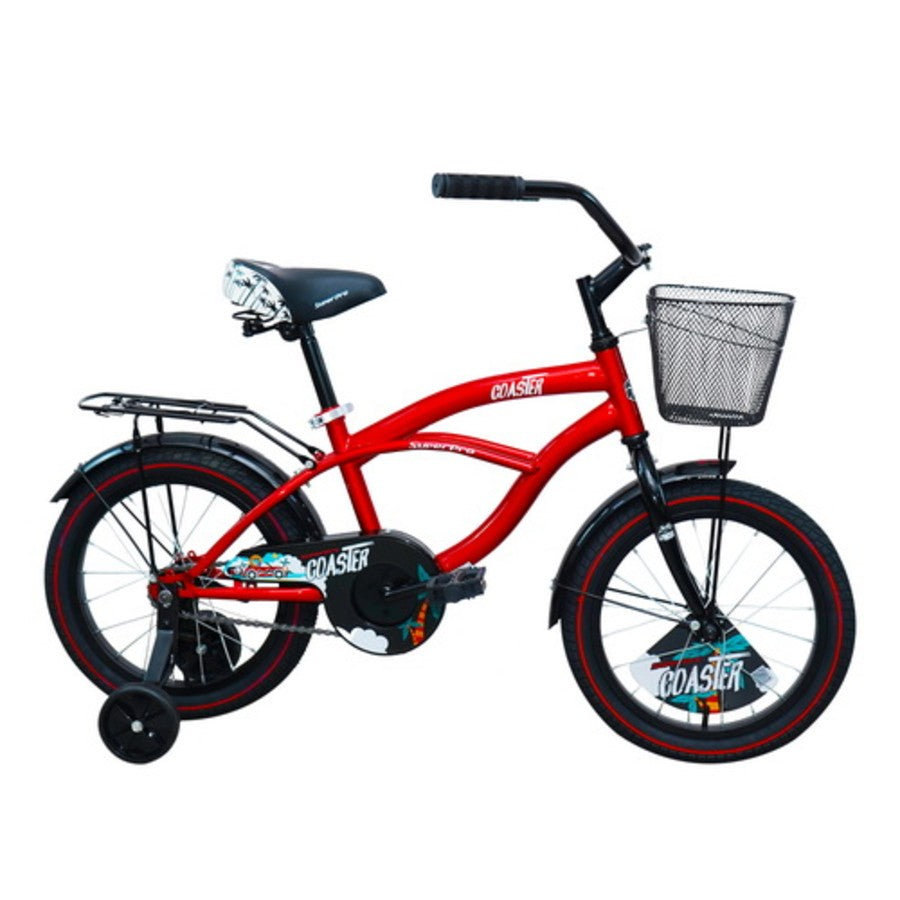 BICYCLE 16 BANANA SP COASTER MEN RED/BLACK D