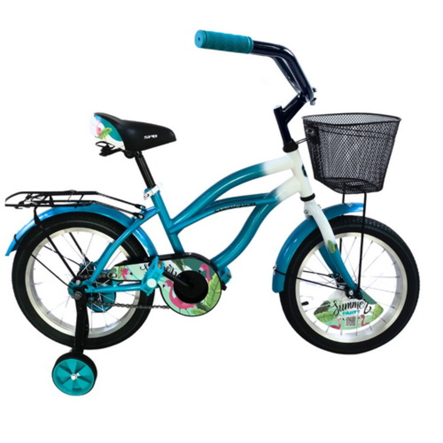 BICICLETA 16 BANANA SP SUMMER PARTY MUJER TURQUESA/BLANCA