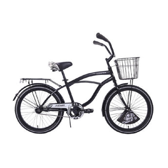 BICICLETA 20  BANANA SP COASTER HOMBRE NEGRO/BLANCO
