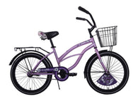 BICICLETA 20 BANANA SP DIVA MUJER MORA PASTEL/MORADO