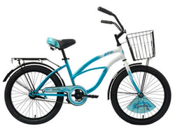 BICICLETA 20 BANANA SP DIVA MUJER TURQUESA/BLANCO