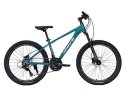 BICICLETA 24 MTB XRACE ONE MENTA/PLATA