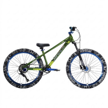 BICICLETA 26 STUNT XRACE NITRO 13" VERDE 9VEL