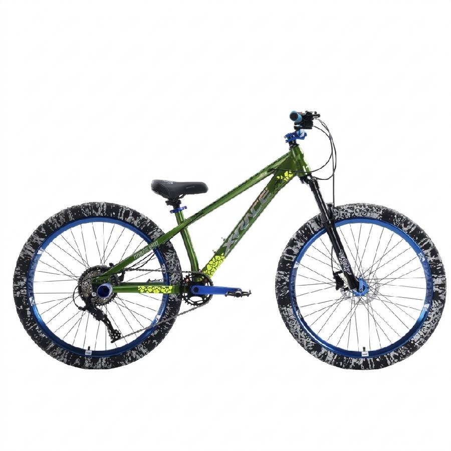 BICICLETA 26 STUNT XRACE NITRO 13" VERDE 9VEL
