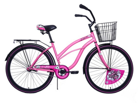 BICICLETA 26 BANANA SP DIVA  MUJER  ROSADO/FUCSIA