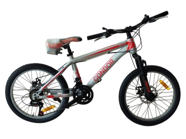 BICICLETA CONDOR #20  MTB SUSP GRIS NARANJA MASCULINO